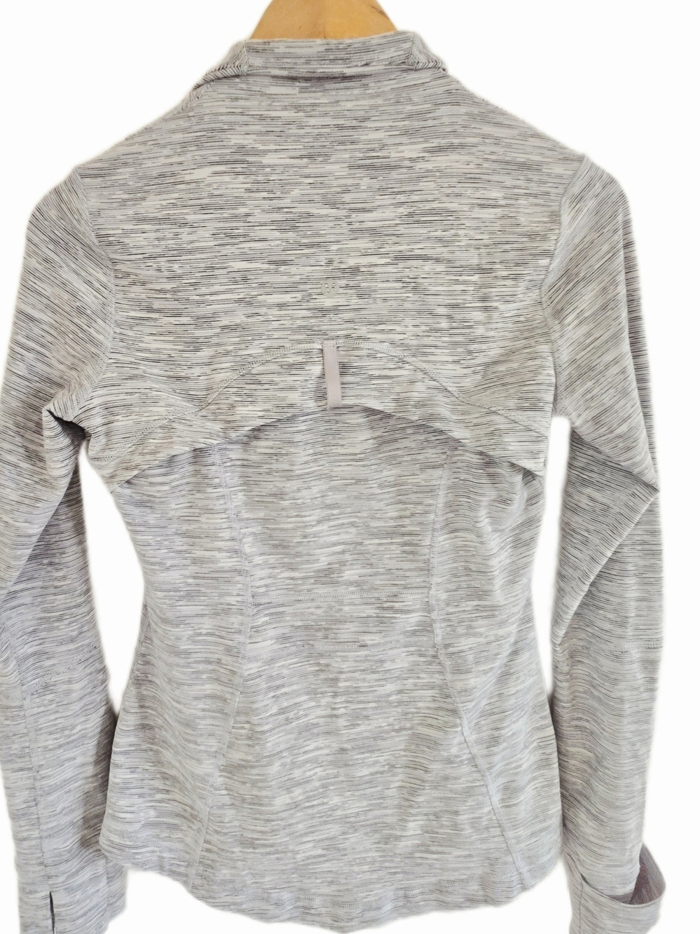Lululemon Define Jacket Gray Space Dye Size 6 - Picture 2 of 6
